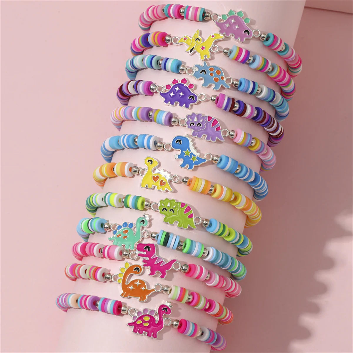 12Pcs Unicorn Girls Bracelet for Kids Jewelry Toddler Friendship Bracelets Toy Gift Classroom Reward Rainbow Party Favors